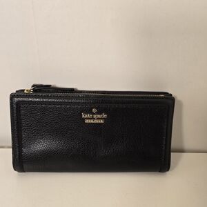 Kate Spade Black Leather Wallet